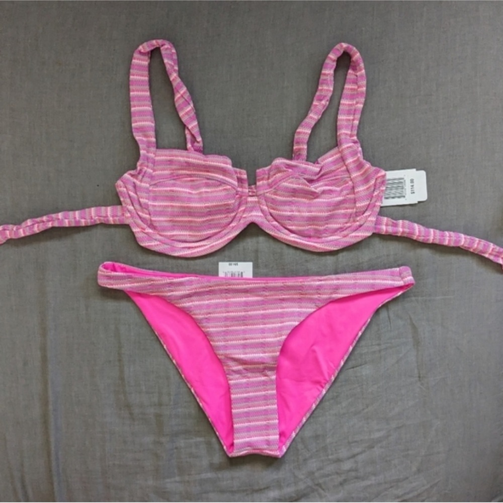 L*Space Camellia Camacho Bikini Set Pink
